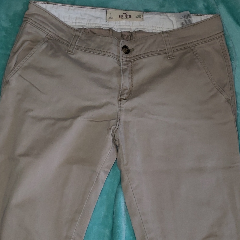 Hollister khaki pants
